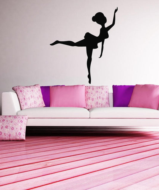 Vinyl Wall Decal Sticker Ballerina Silhouette #OS_MB475