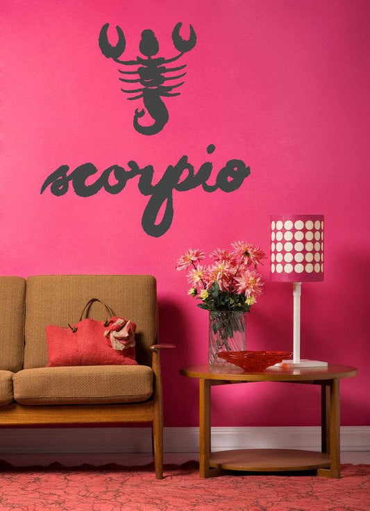 Vinyl Wall Decal Sticker Scorpio #OS_MB436