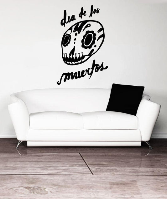Vinyl Wall Decal Sticker Dia De Los Muertos #OS_MB489