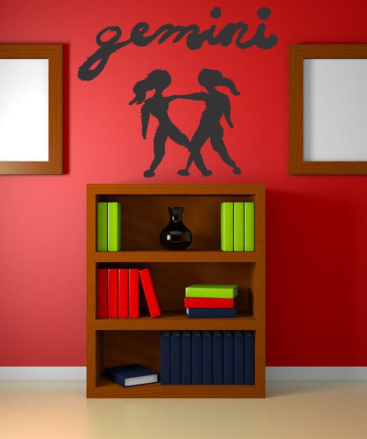 Vinyl Wall Decal Sticker Gemini #OS_MB432