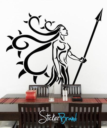 Vinyl Wall Decal Sticker SunChild Indian Chief #GFoster116