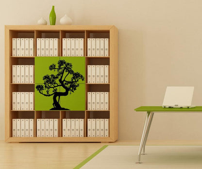 Vinyl Wall Decal Sticker Thin Bonsai #AC224