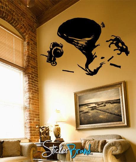 Vinyl Wall Decal Sticker Tornado #GFoster118