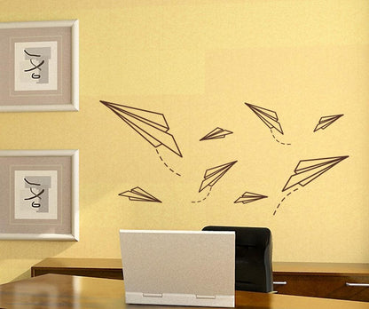 Vinyl Wall Decal Sticker Paper Planes #OS_ES114