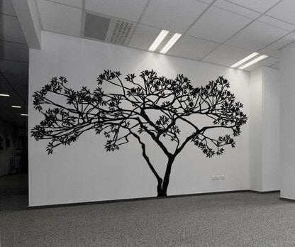Wide Tree Wall Decal. Tree Branches Spread Wide. #AC156