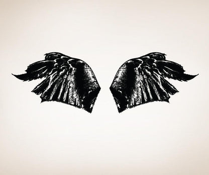 Vinyl Wall Decal Sticker Wings #870